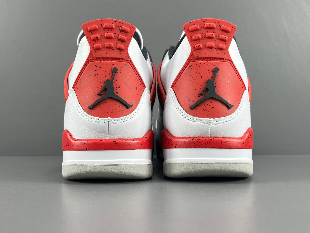 Air Jordan Air 4 "Neutral Grey " "Red Cenent