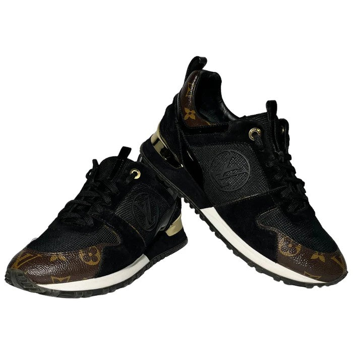 Baskets Louis Vuitton Run Away Noir/Or pour femme
